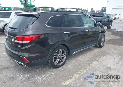 2017 Hyundai Santa Fe Limited Ultimate z USA, uszkodzony, nr VIN KM8SR4HF4HU183661